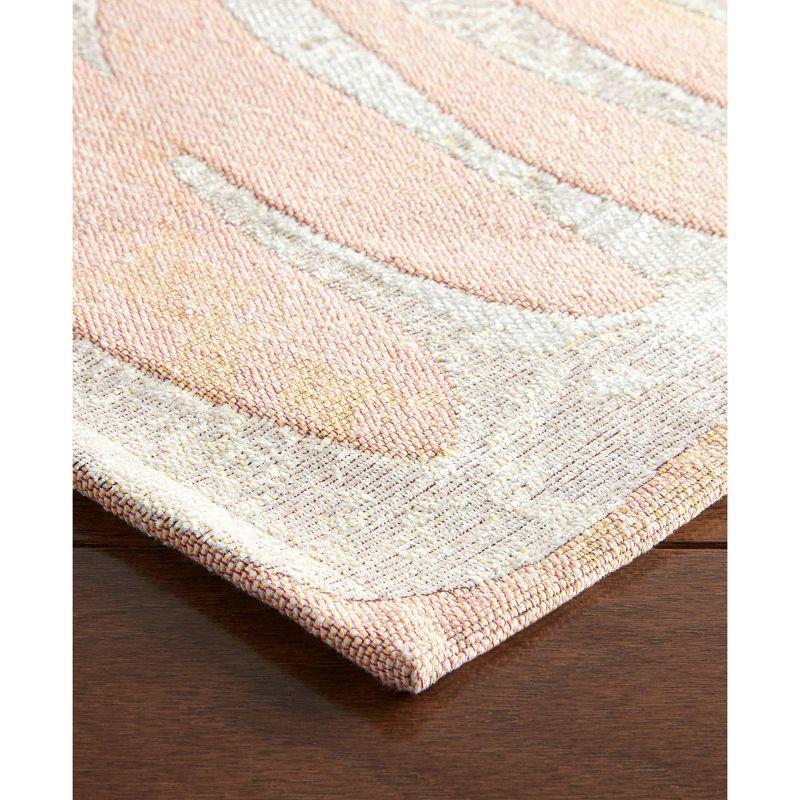 Town & Country Living TOWN & COUNTRY Luxe Livie Matisse Cutout Everwash Non-Slip Backing Washable Multi-Use Kitchen Mat