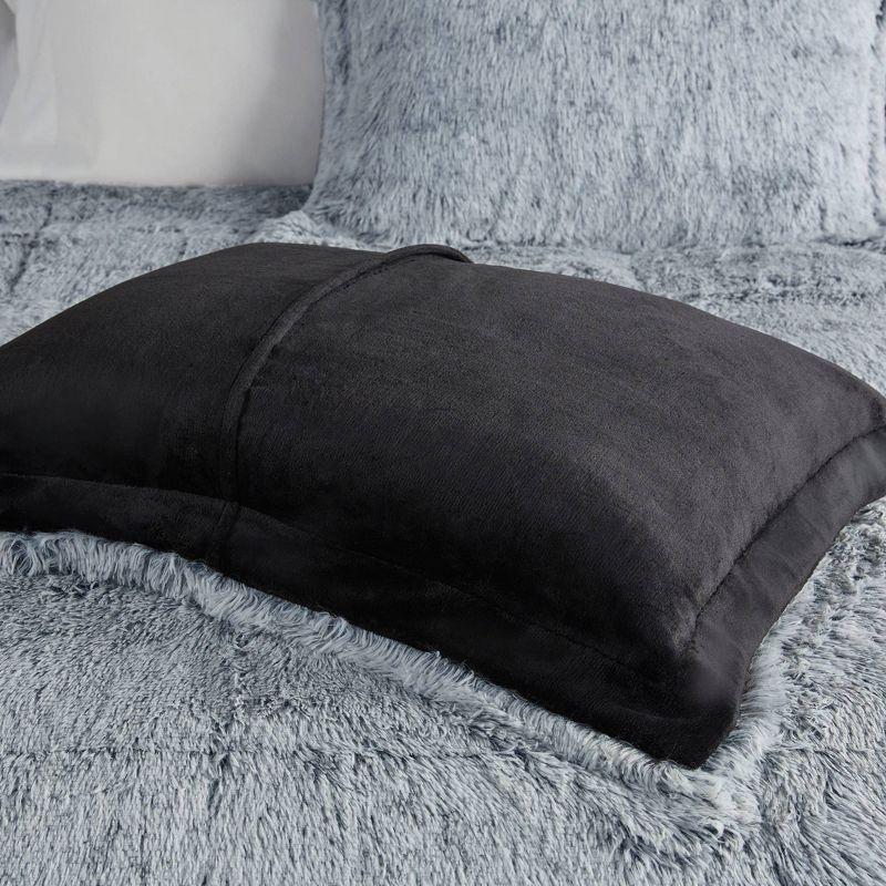 Malea Shaggy Faux Fur Comforter Mini Set