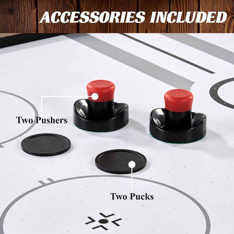 Barrington Grant 6' Steel Leg Air Powered Hockey Table With Pusher And Puck Set