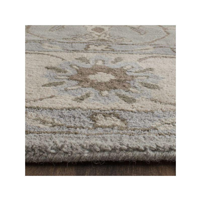 Heritage HG862 Handmade Accent Rug - 2'x3' - Beige/Grey - Safavieh