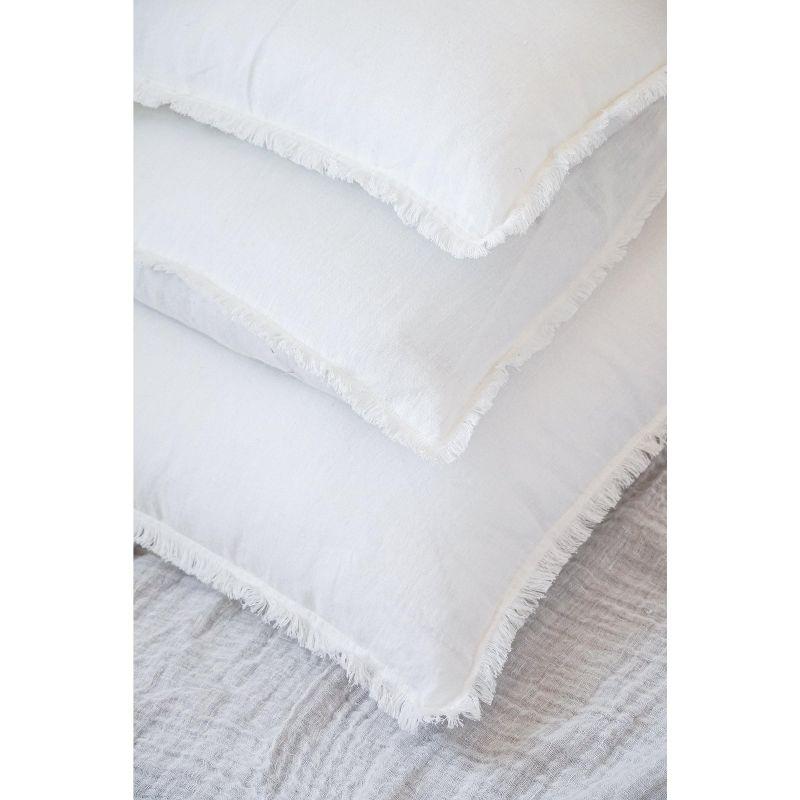 Luxe Fringed Throw Pillow