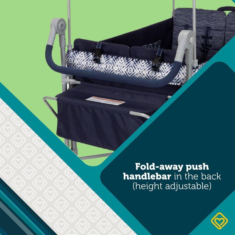 Safety 1st Summit Quad Stroller Wagon - Navy Ink