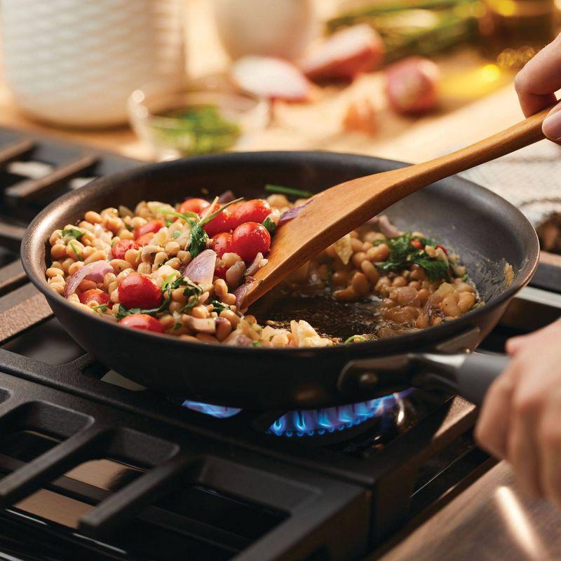 Anolon Anolon Advanced Home Hard Anodized Nonstick Wide Stockpot With Steamer Insert Set, 3-Piece,  8.5-Quart
