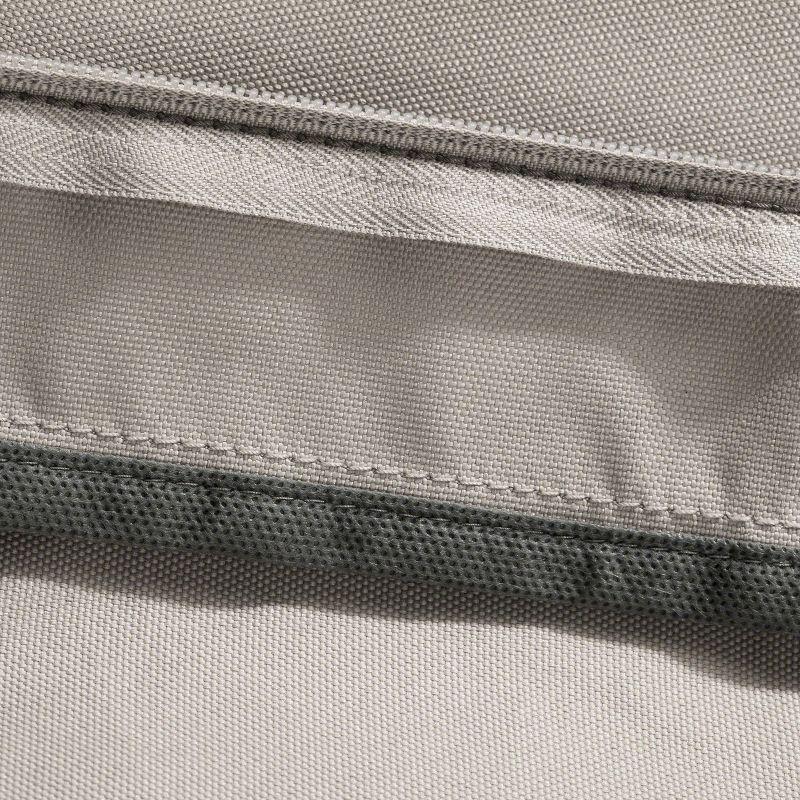 19" x 19" x 3" Ravenna Water-Resistant Patio Seat Cushion Mushroom - Classic Accessories