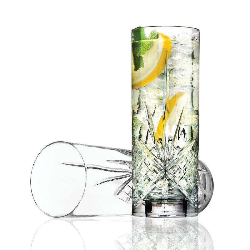 Dublin Crystal Highball Glass 12oz