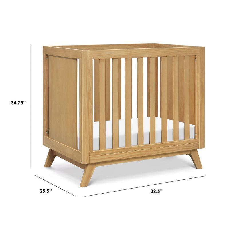 Otto 3-in-1 Convertible Mini Crib with 4" Mattress