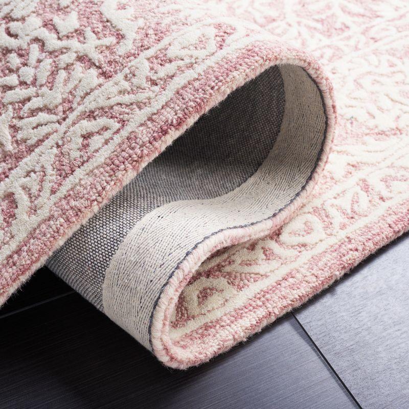 Metro MET864 Hand Tufted Indoor Accent Rug - Pink/Ivory - 3'x5' - Safavieh
