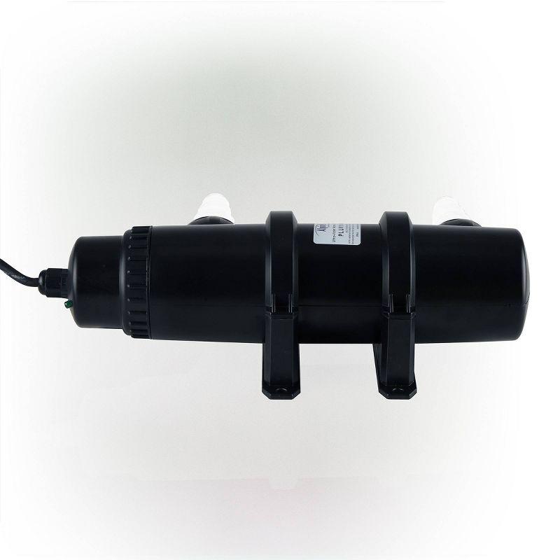 9Watt UV Clarifier Black - Alpine Corporation: ABS Material, Outdoor Fountain Accessory, 1 Year Warranty