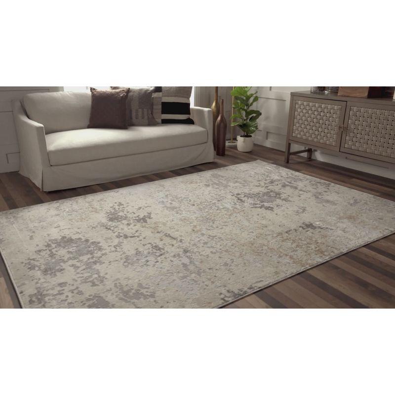 Nuloom Rosanne Chevron 7x9 Indoor Area Rug for Living Room Bedroom Dining Room Kitchen, Blue/Ivory