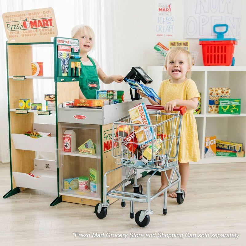 Melissa & Doug Grocery Companion Play Food Set