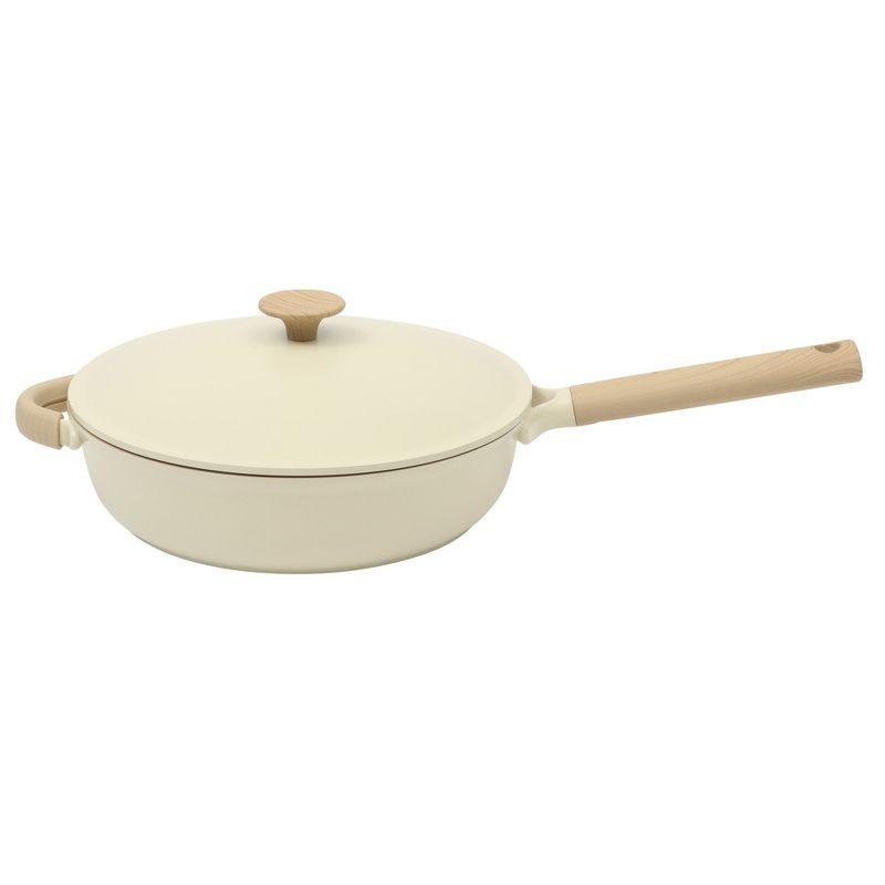 Gibson Elite Folkstone 13 Piece Pots and Pans Durable Cast Aluminum PFA Free Non stick Ceramic Cookware Set