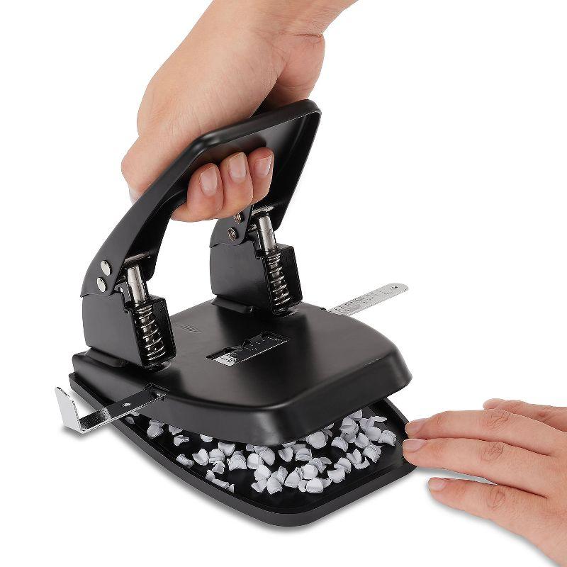 MyOfficeInnovations 2-Hole Punch 28 Sheet Capacity Black (26637-CC) 799825