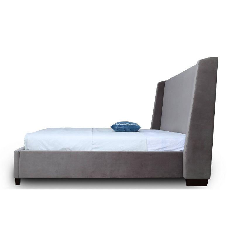 Parlay Upholstered Bed Portobello - Manhattan Comfort