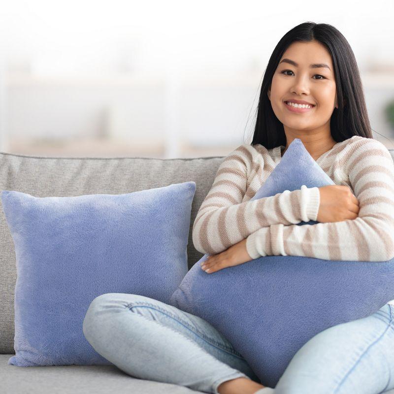 Cheer Collection Reversible Throw Pillow (Set of 2)