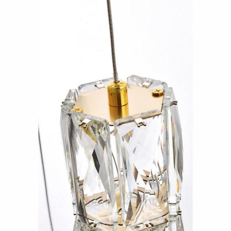 Elegant Lighting Polaris 20 - Light Chandelier in  Gold