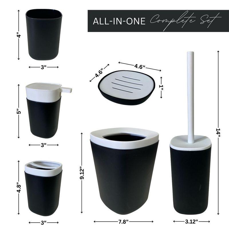 Clint Bathroom Accessory Set