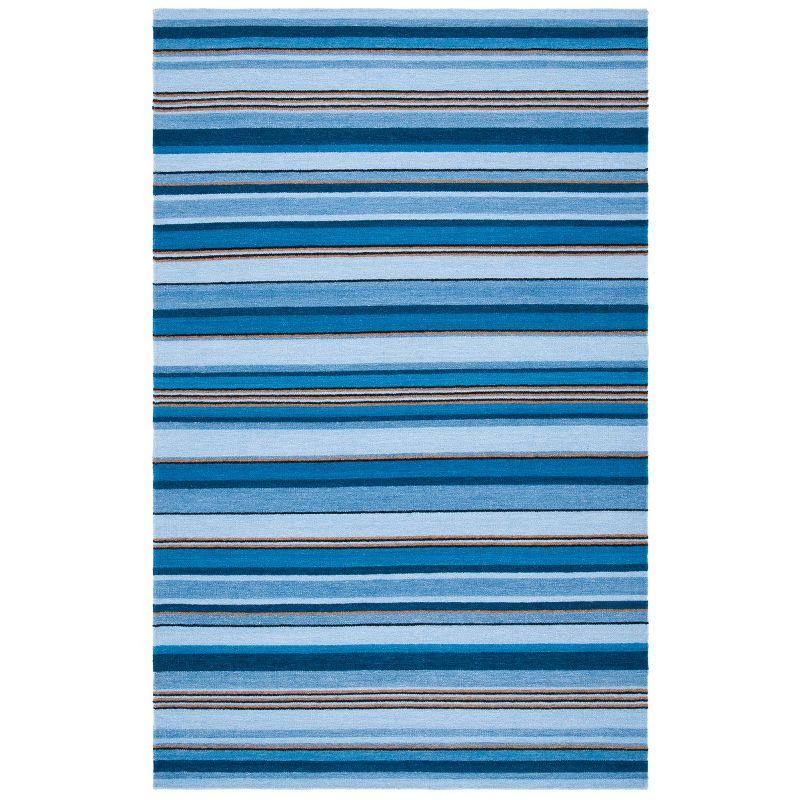 Striped Kilim STK601 Hand Loomed Area Rug  - Safavieh