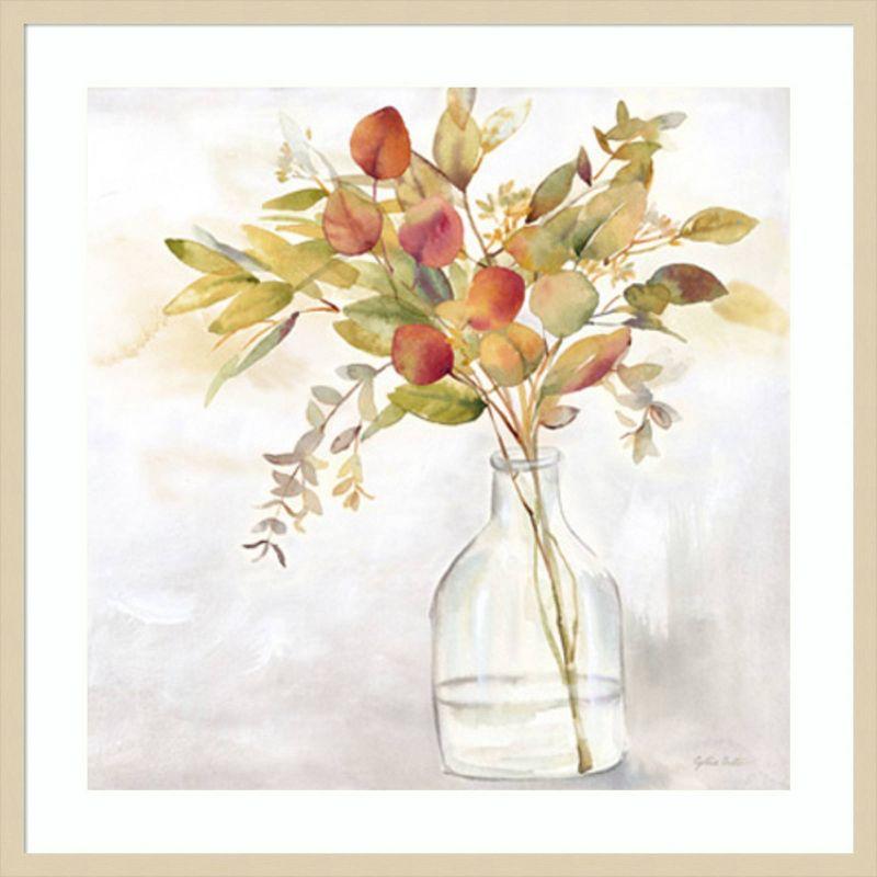 Amanti Art Eucalyptus Vase Fall I by Cynthia Coulter Framed Wall Art Print