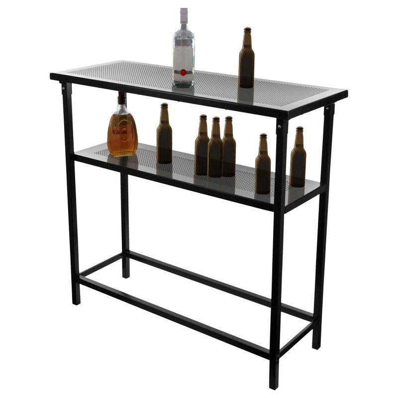 Trademark Global Hardwood Classics Bar Cabinet