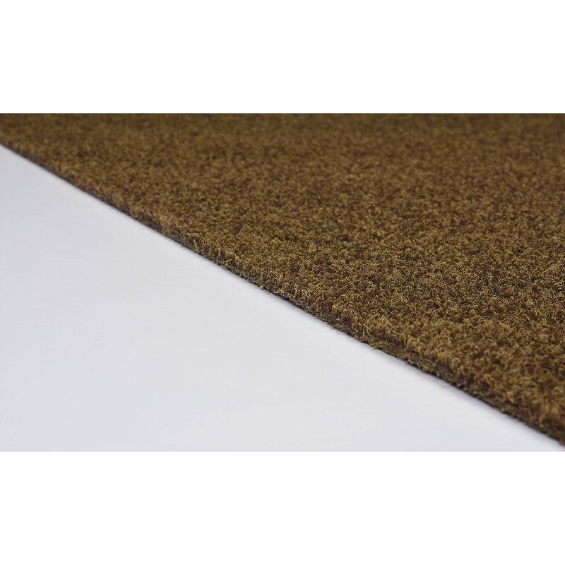 6'x8' Grizzly Grass Brown - Foss Floors: Indoor/Outdoor, Fade & Water-Resistant, Low Pile Area Rug