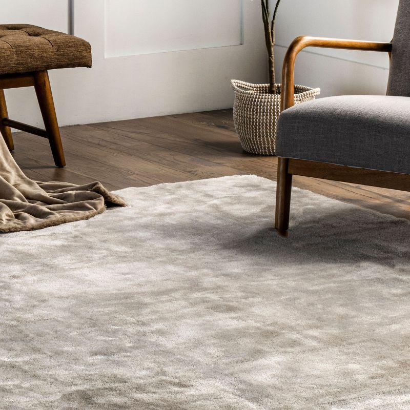 Nuloom Cloud Collection Shag Indoor Area Rug