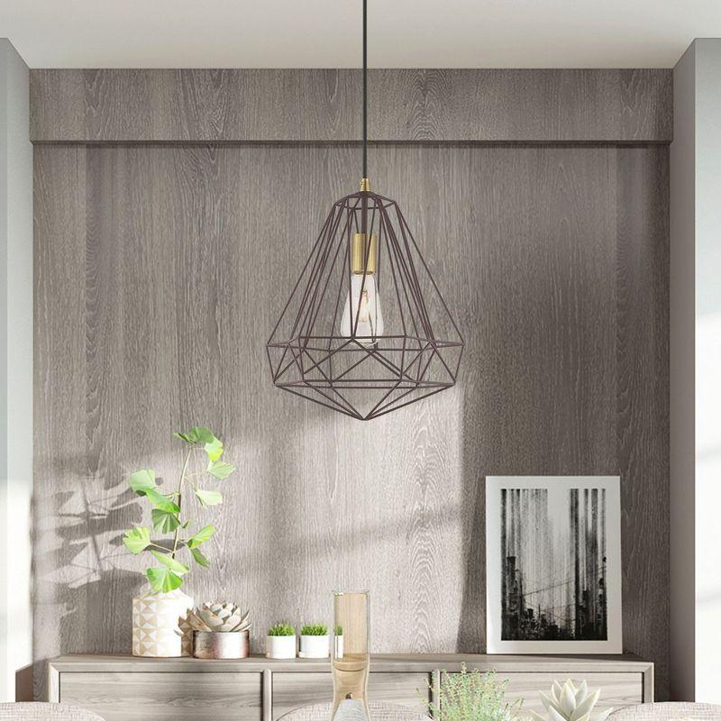 Livex Lighting Knox 1 - Light Pendant in  Bronze
