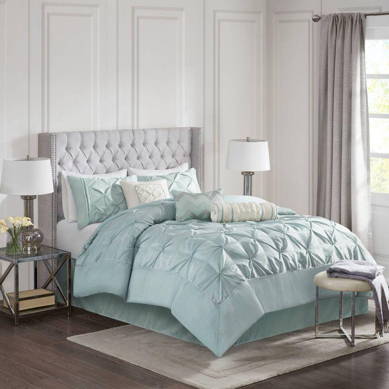 Laurel 7 Piece Tufted Comforter Set