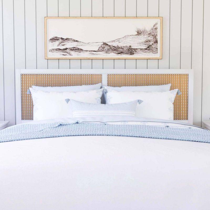 Serena Wood and Cane Panel Headboard - Hillsdale Furniture
