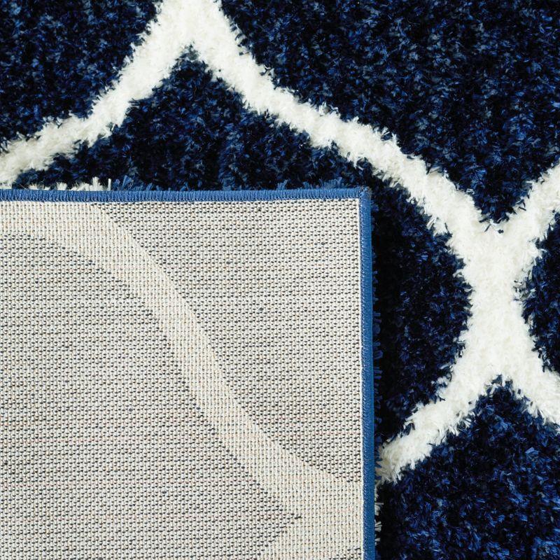 Red Barrel Studio® Tahoe Shag Performance Geometric Rug