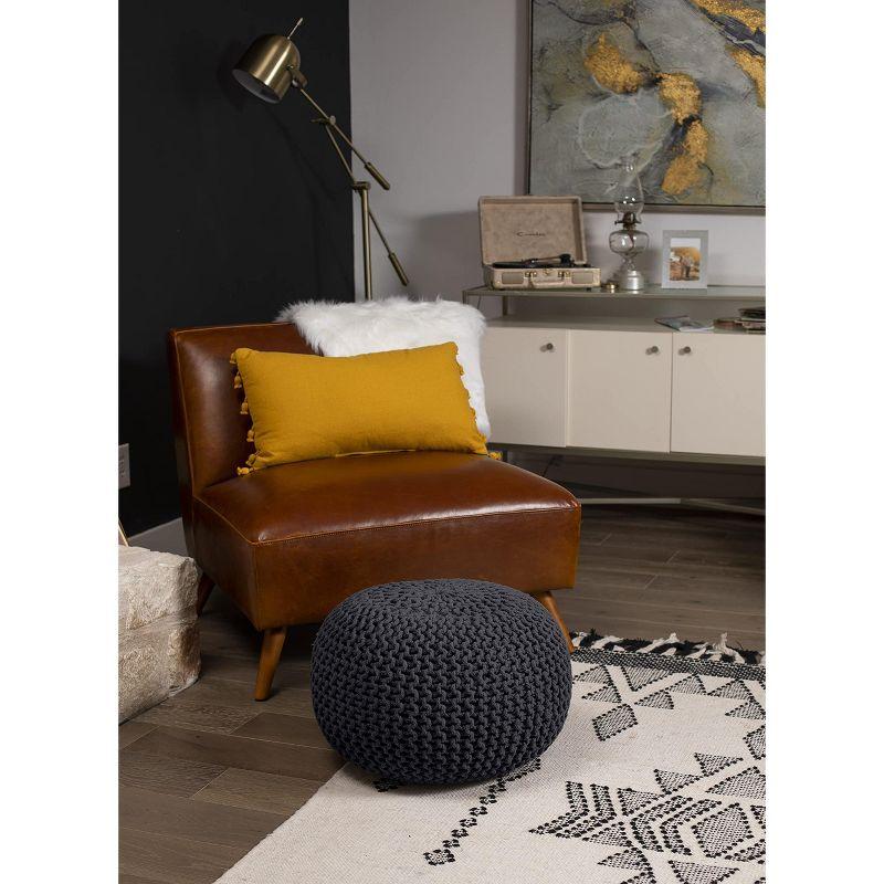 Upholstered Pouf