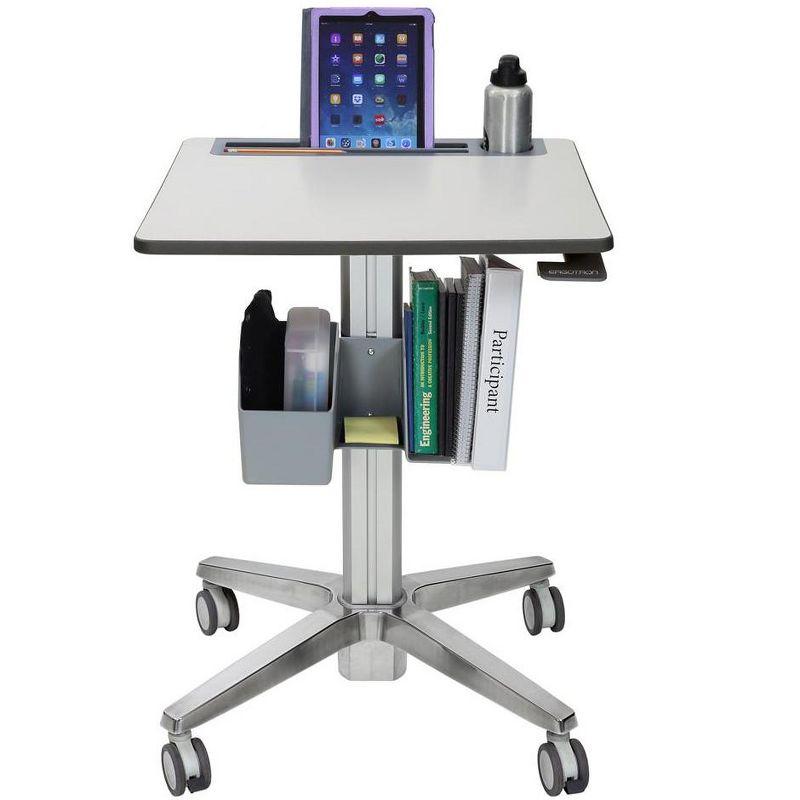 Ergotron LearnFit, Adjustable Standing Desk, Clear Anodized (24-481-003)