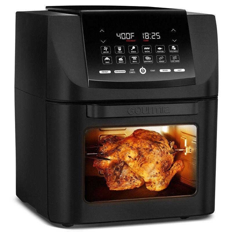 Gourmia 14qt All-in-One Digital Air Fryer, Oven, Rotisserie & Dehydrator