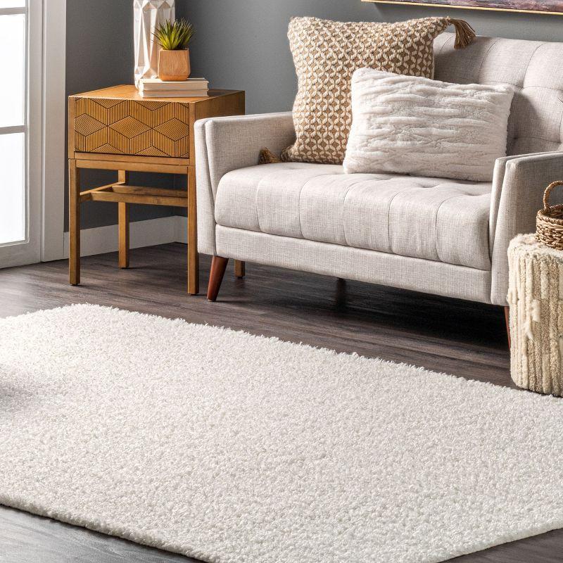 Nuloom Marlow Machine Washable Soft Shaggy Faux Sheepskin Indoor Area Rug