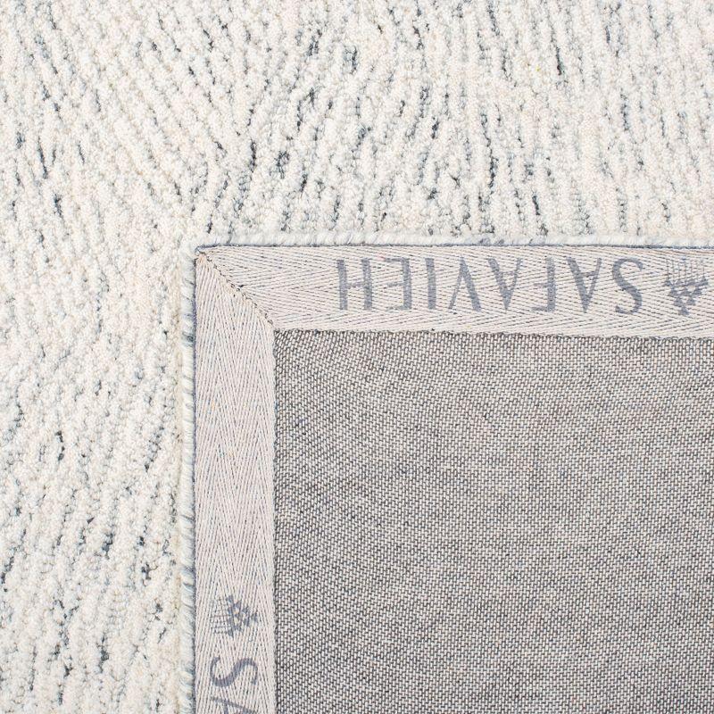 Metro MET999 Hand Tufted Indoor Area Rug - Dark Grey/Ivory - 8'x10' - Safavieh