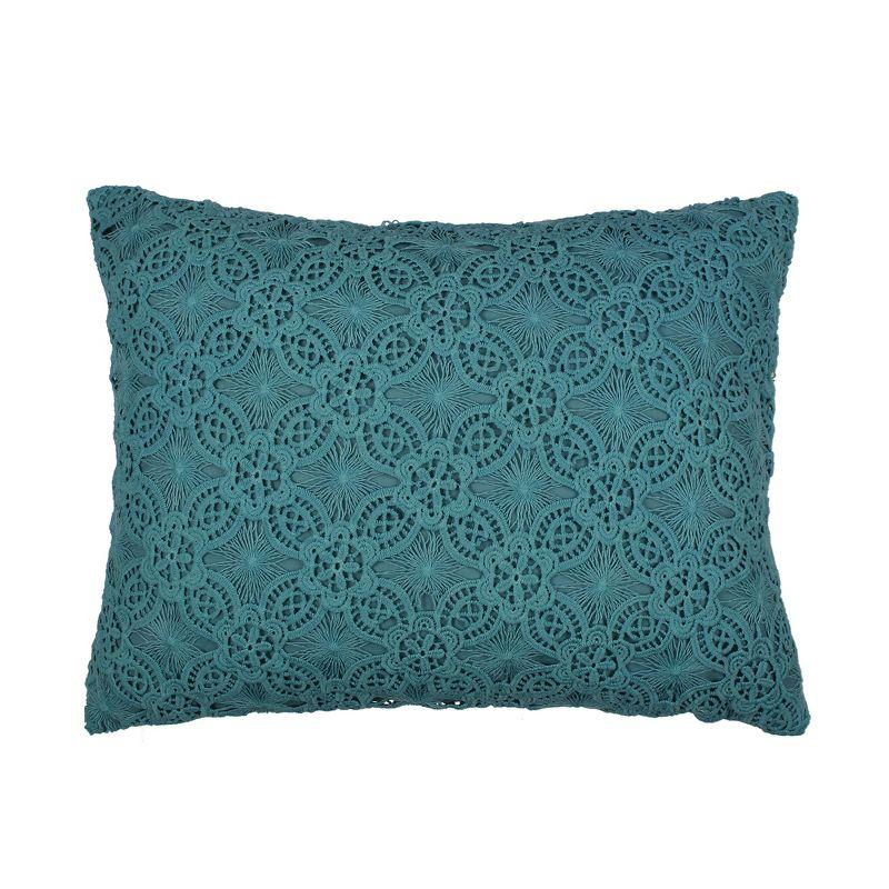 Levtex home Nanette Lace Overlay Pillow
