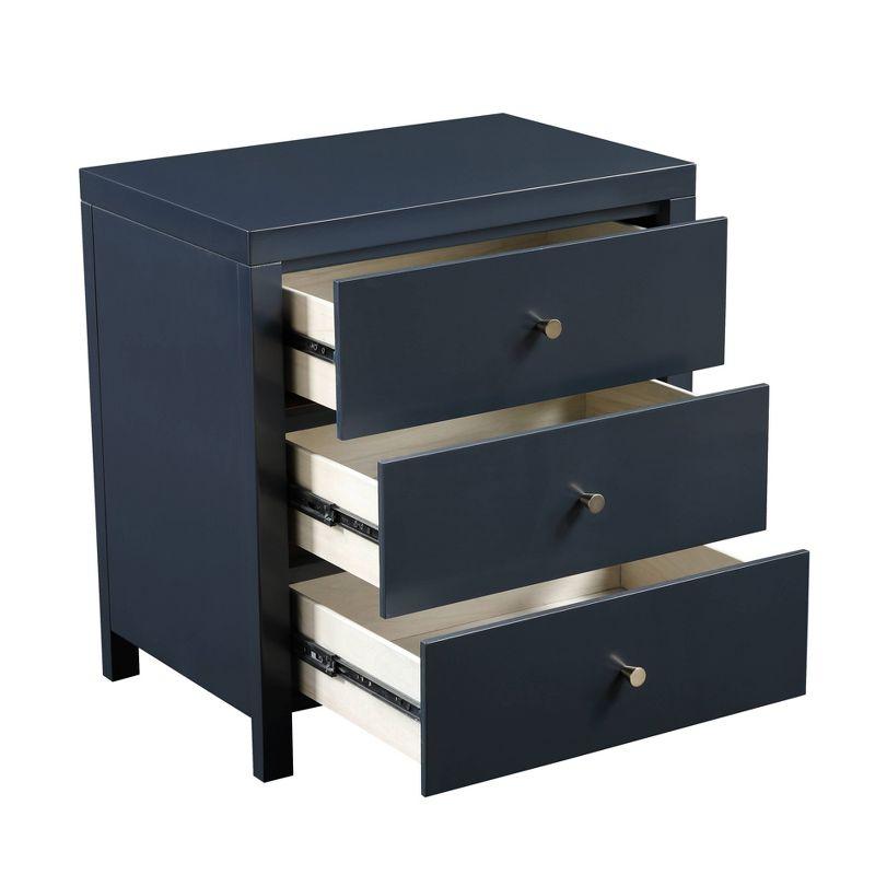 Comfort Pointe Nolan 3 Drawer Nightstand