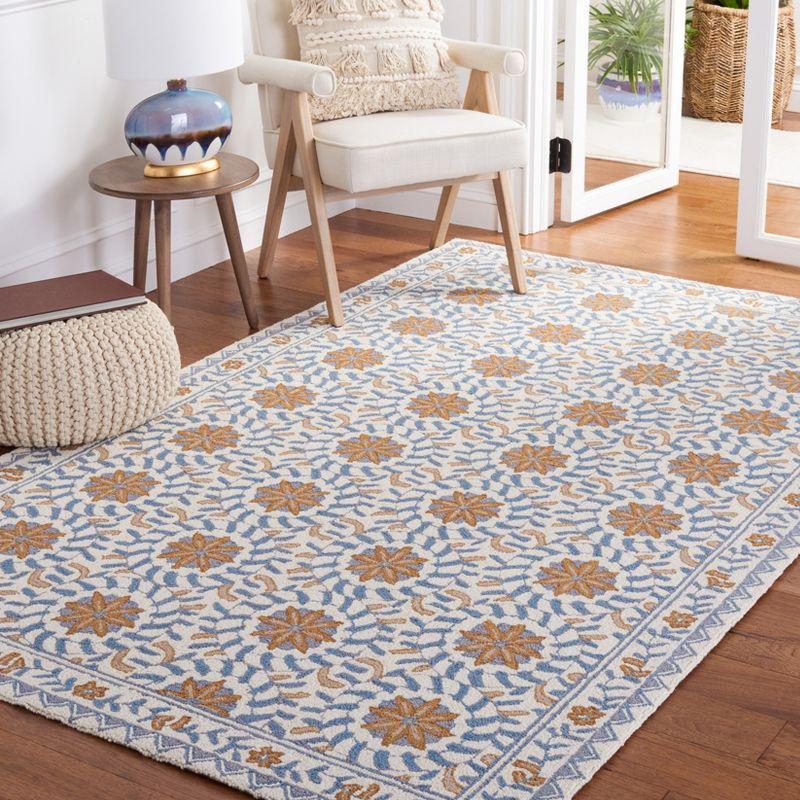 Chelsea Hand Hooked Wool Floral Rug