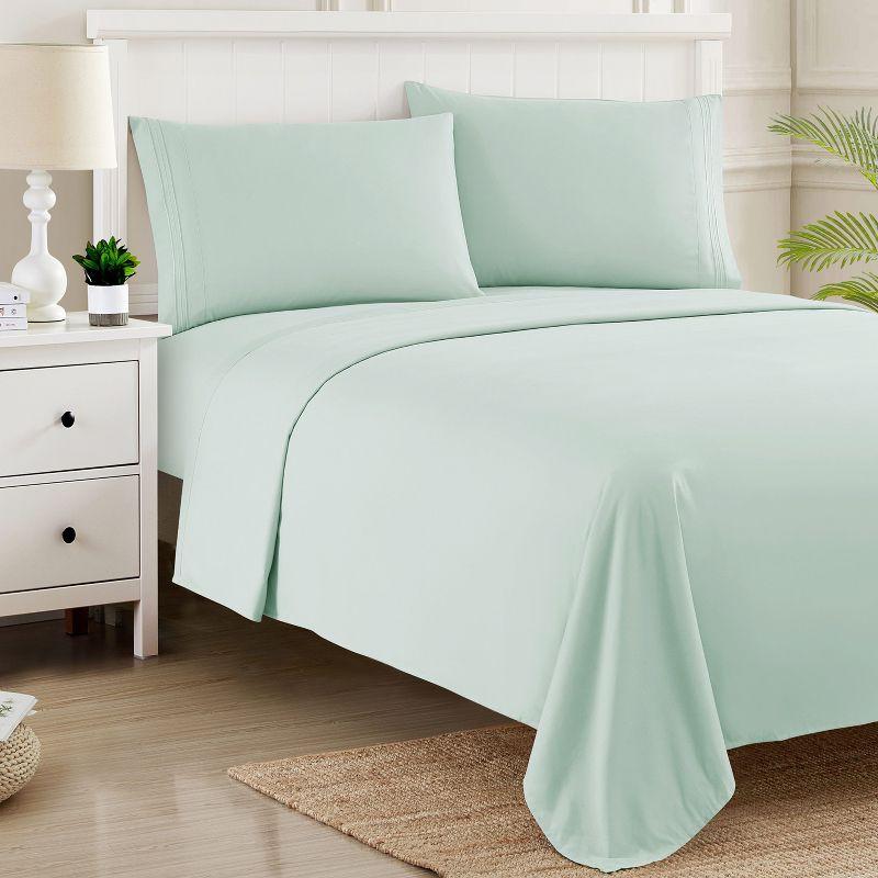 Mint Queen Ultra Soft 4-Piece Microfiber Sheet Set