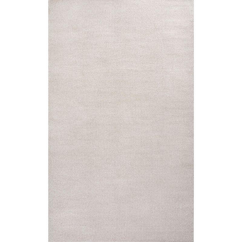 Haze Solid Low-Pile Indoor Area Rug - JONATHAN Y