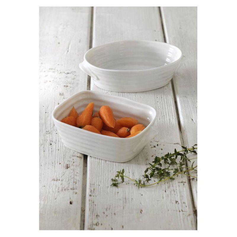 Portmeirion Sophie Conran White Mini Oval Baker