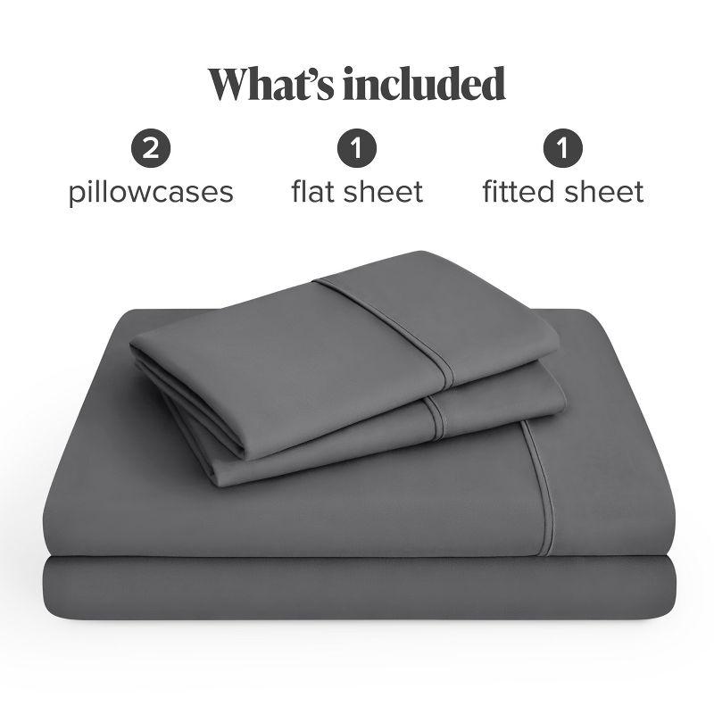 Premium 4 Way Microfiber Stretch Knit Sheet Set by Bare Home