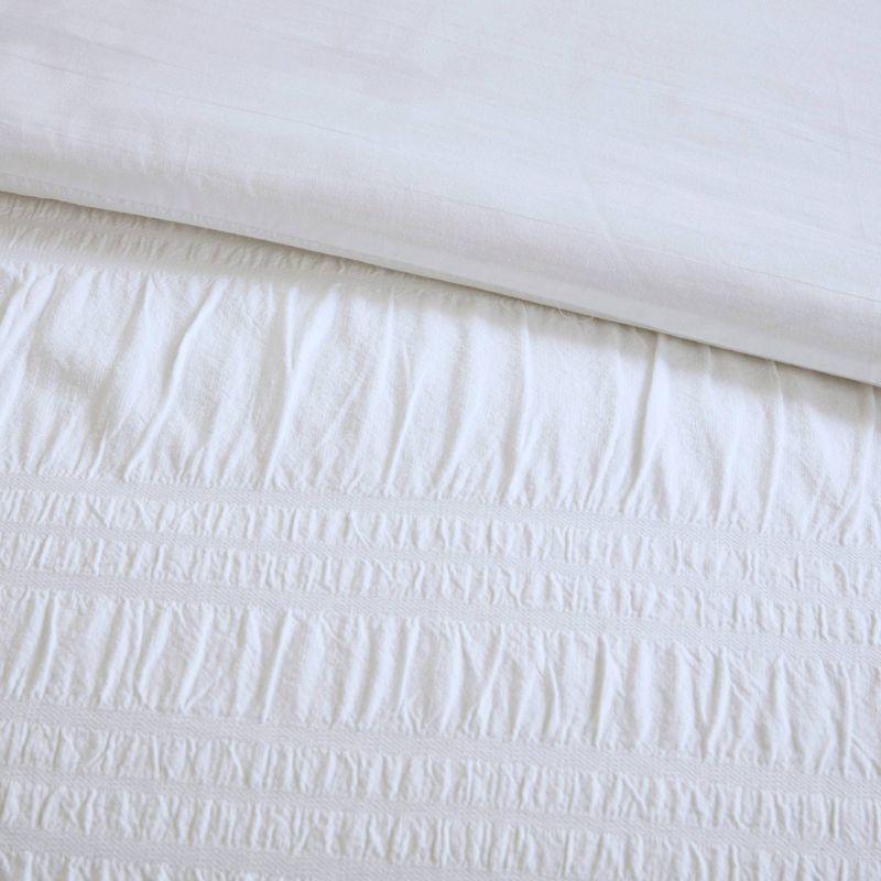 Dahlia 3 Piece Floral Cotton Duvet Cover Set