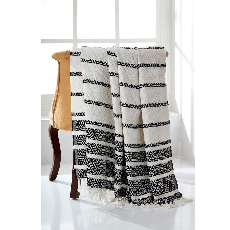 Edda Modern Cotton Throw