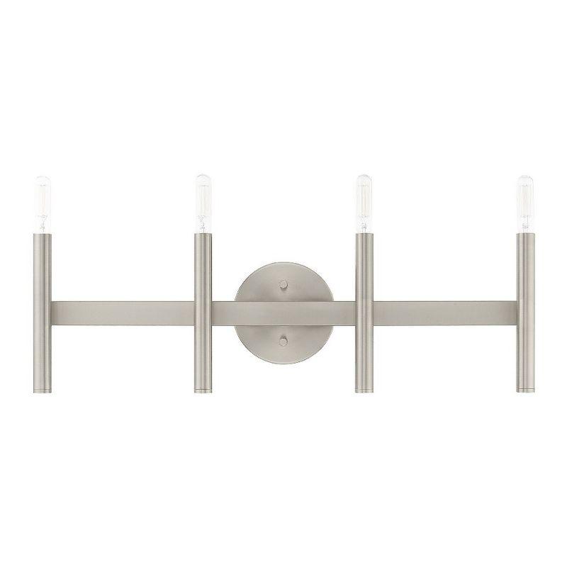 Livex Lighting Copenhagen 4 - Light Vanity in  Brushed Nickel