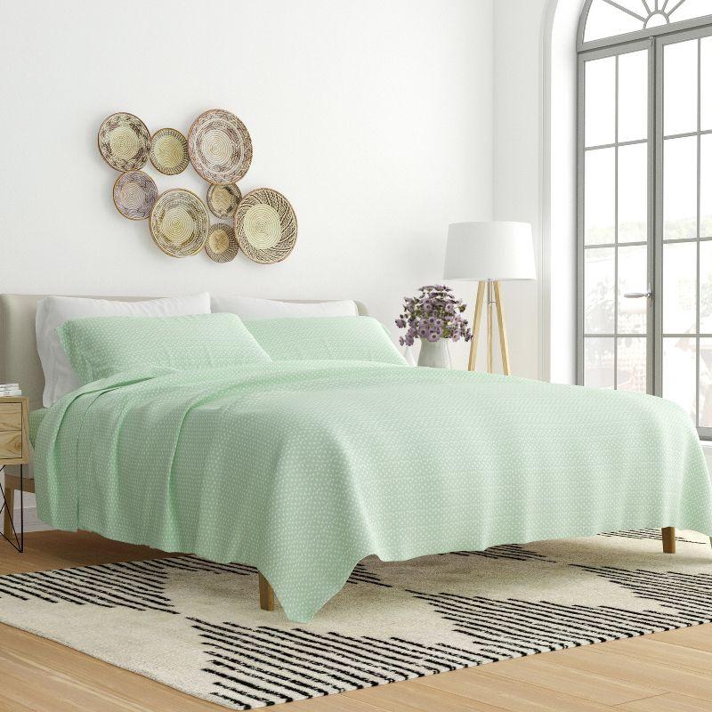 Printed Patterns 4PC Sheet Set - Extra Soft - Becky Cameron, Urban Arrows Jade, Queen