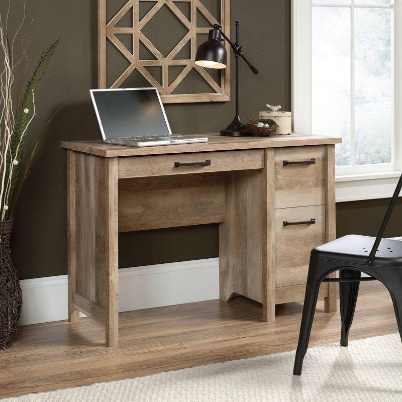 Cannery Bridge Desk Lintel Oak - Sauder