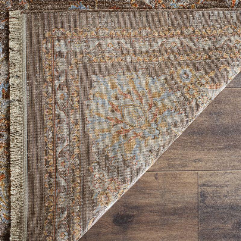 Vintage Persian VTP469 Power Loomed Indoor Accent Rug - Brown/Multi - 3'x5' - Safavieh