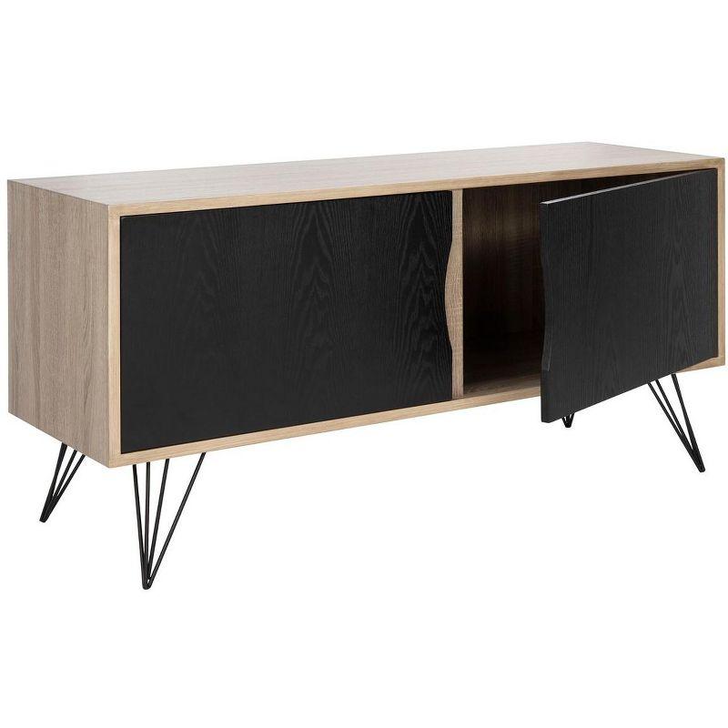 Jeralyn TV Console Stand - Light Oak - Safavieh.