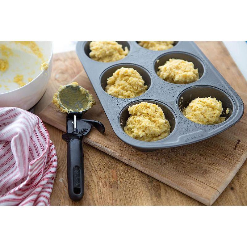 Jumbo Non-Stick 6-Cup Steel Muffin Pan