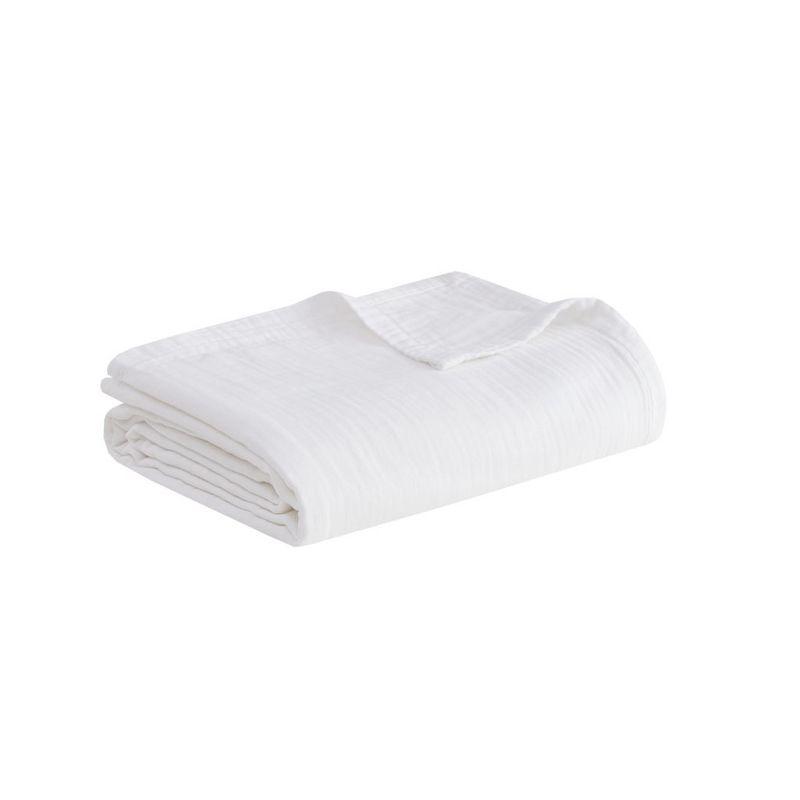 Madison Park Gauze Gauze 100% Cotton Light Weight Blanket
